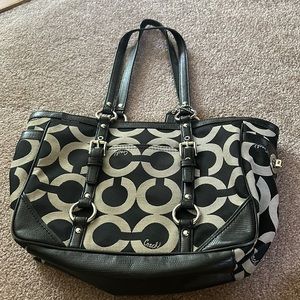 Black Coach Shoulder bag